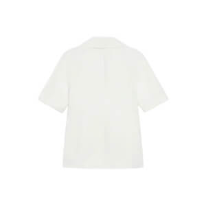 Mint Velvet Cream Linen Short Sleeve Blazer